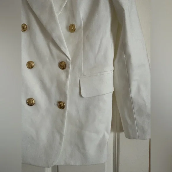 Bristol blazer in stretch linen blend